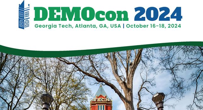 Participation in DEMOcon 2024 in Atlanta, Georgia, United States